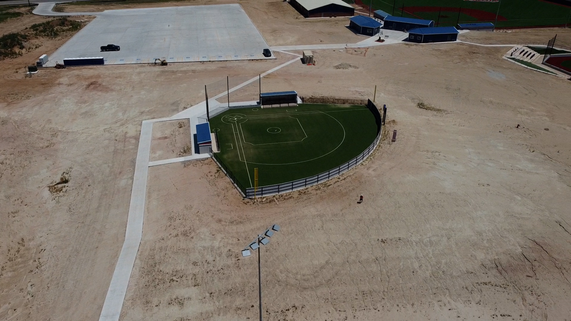 Construction phase of the Avedis Adaptive Field