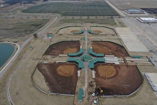 The Battlefields facility aerial photograph