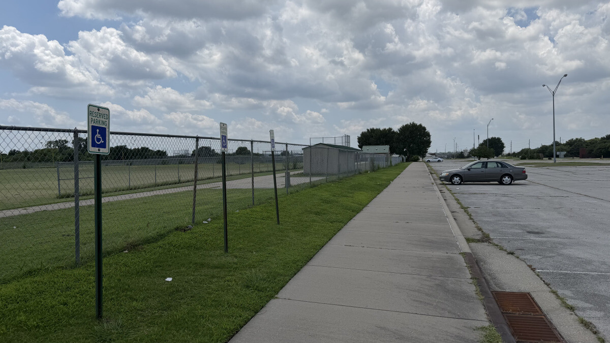 Hilti Park accessible parking