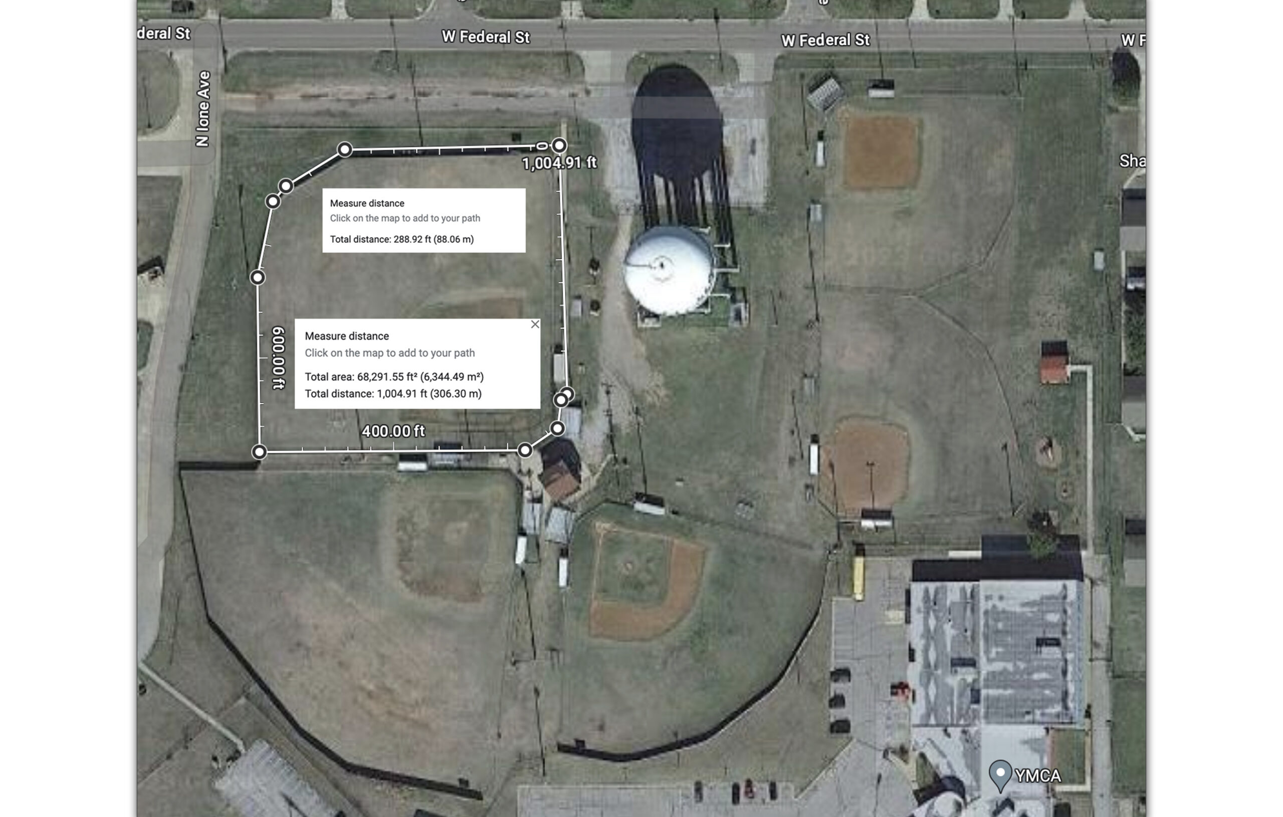 Lions Club Park YMCA 13U 14U