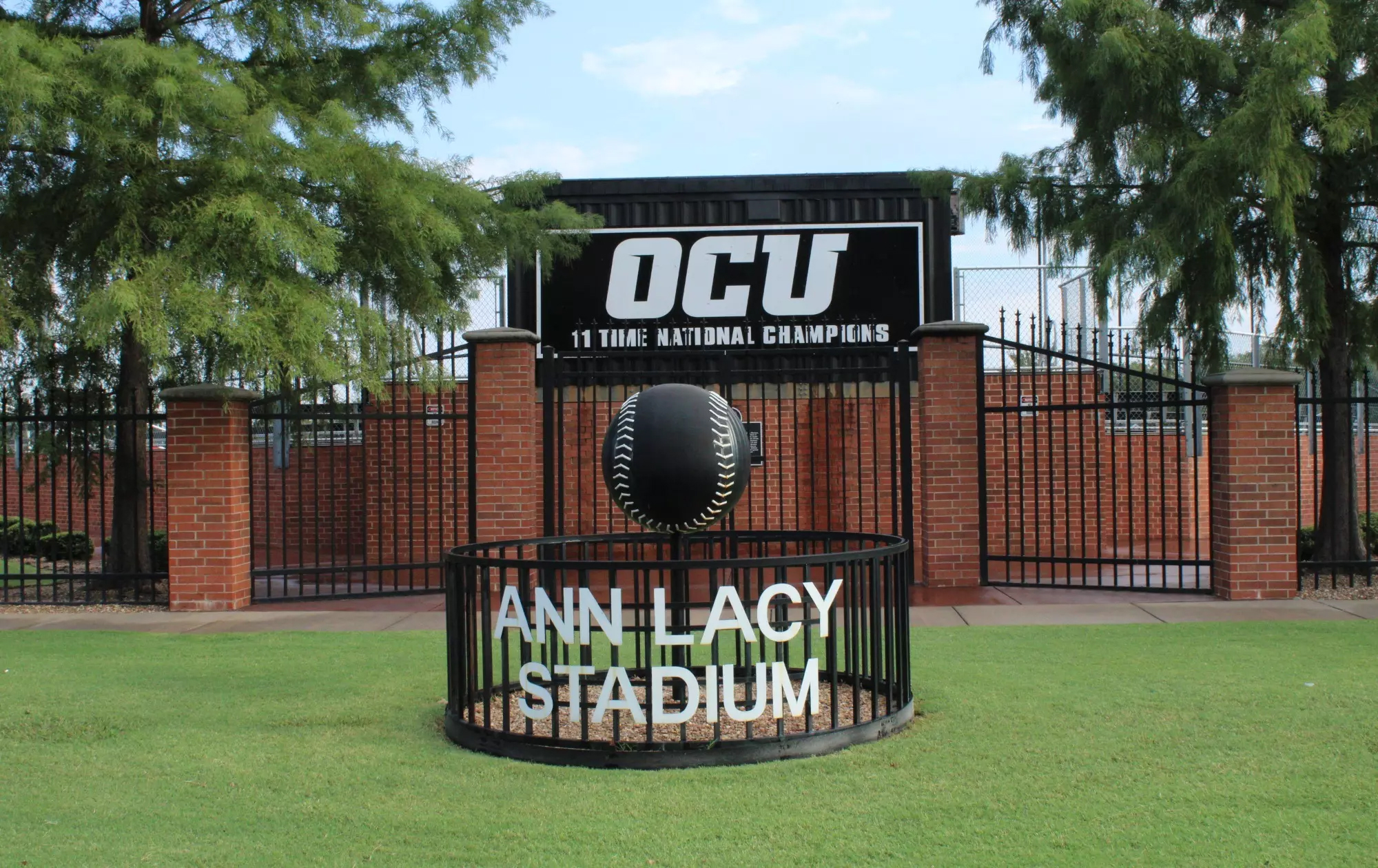 Ann Lacy Stadium entrance at Oklahoma City University