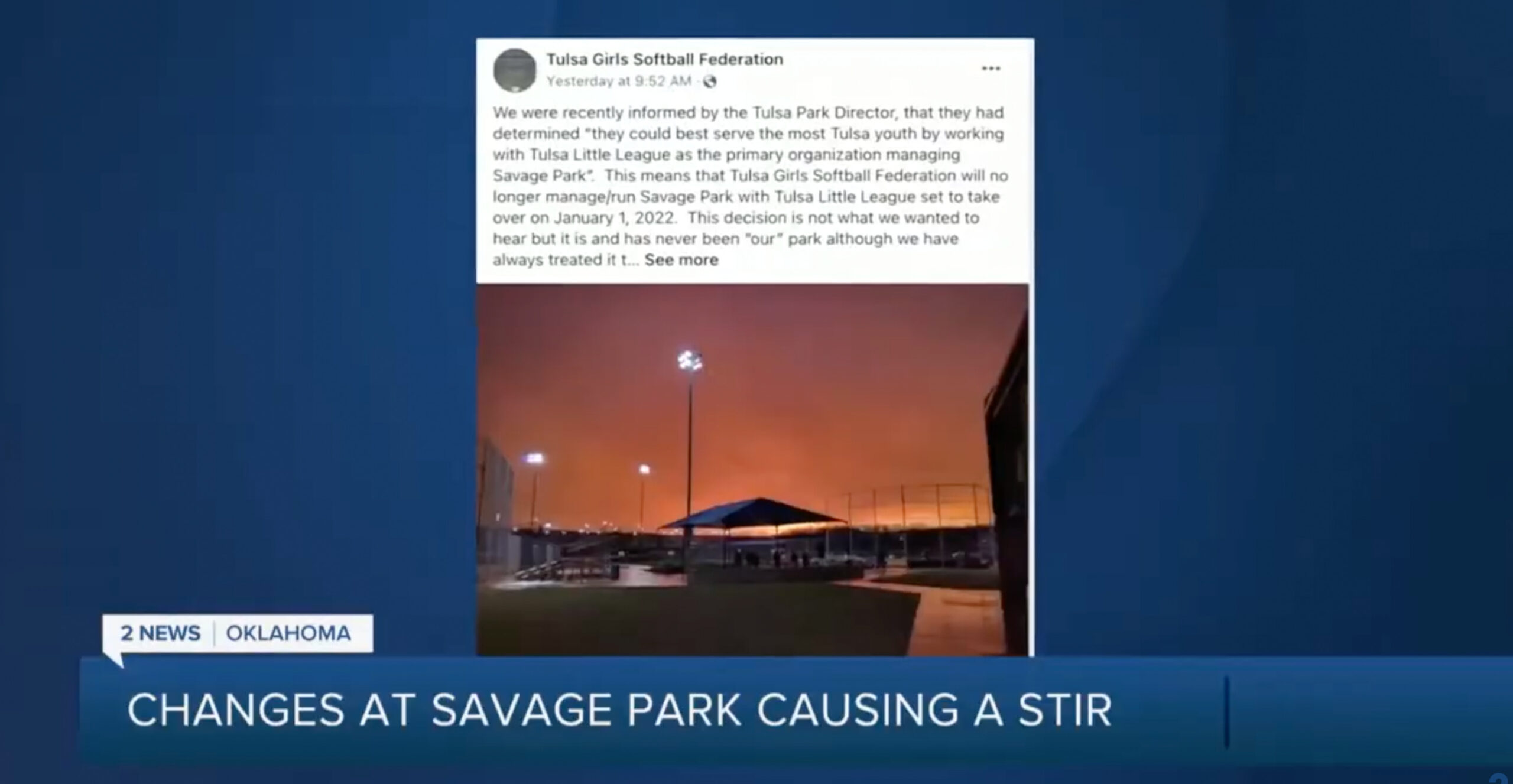 November 16 2021 Savage Park news research image