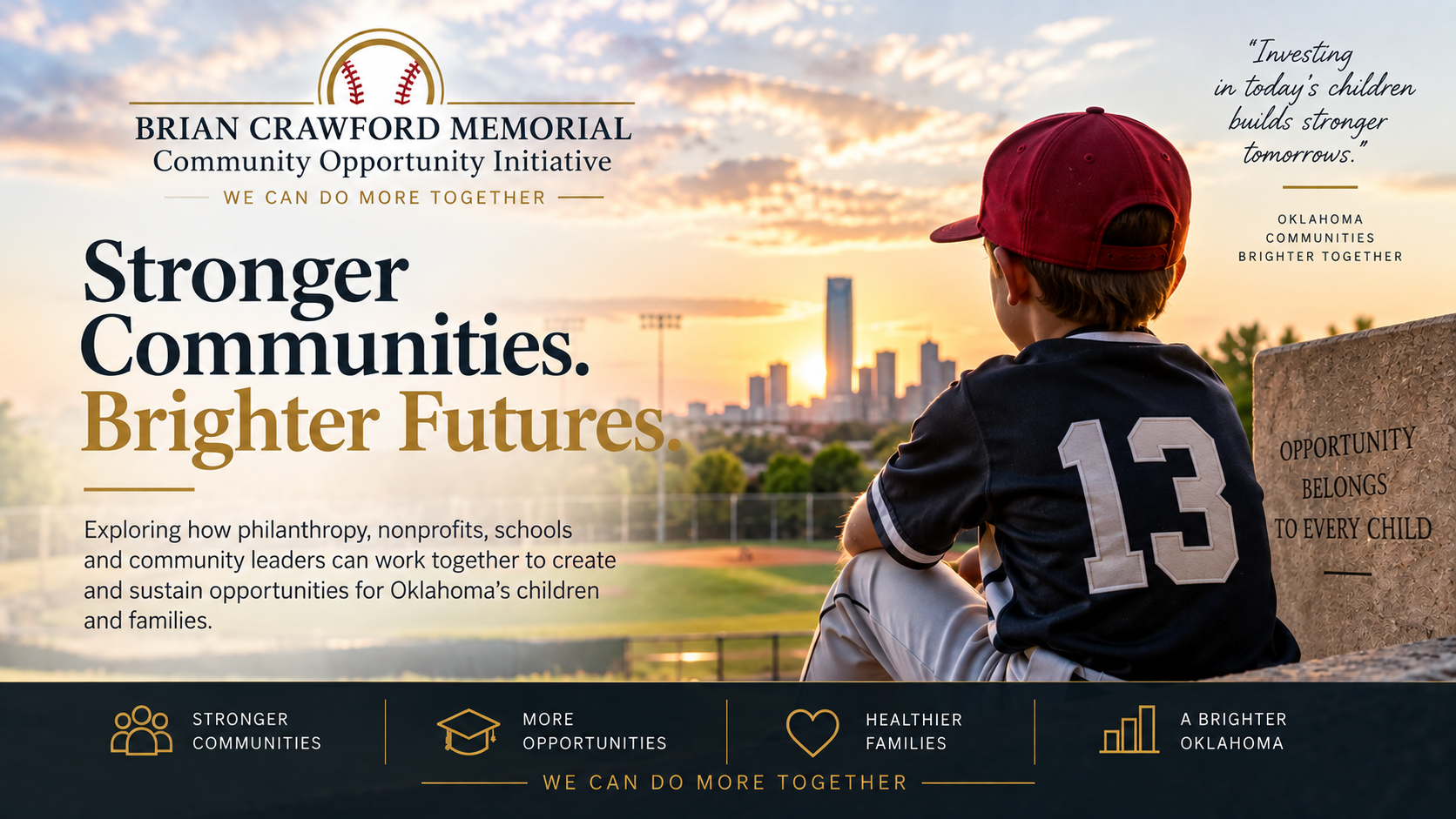 Brian Crawford Memorial Community Opportunity Initiative — Stronger Communities, Brighter Futures