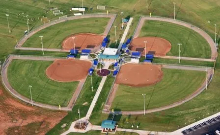 Chickasha Sports Complex aerial view