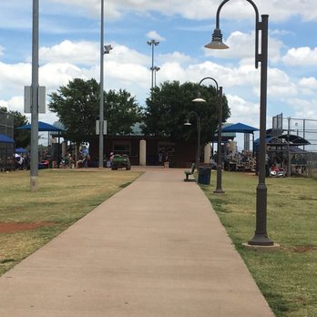 Chickasha Sports Complex walkway