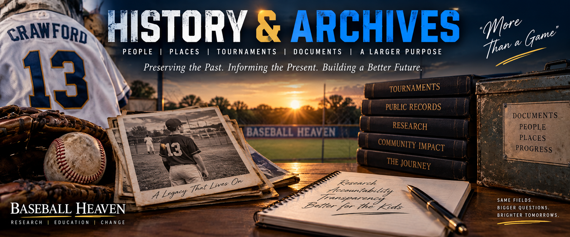 Baseball Heaven History and Archives