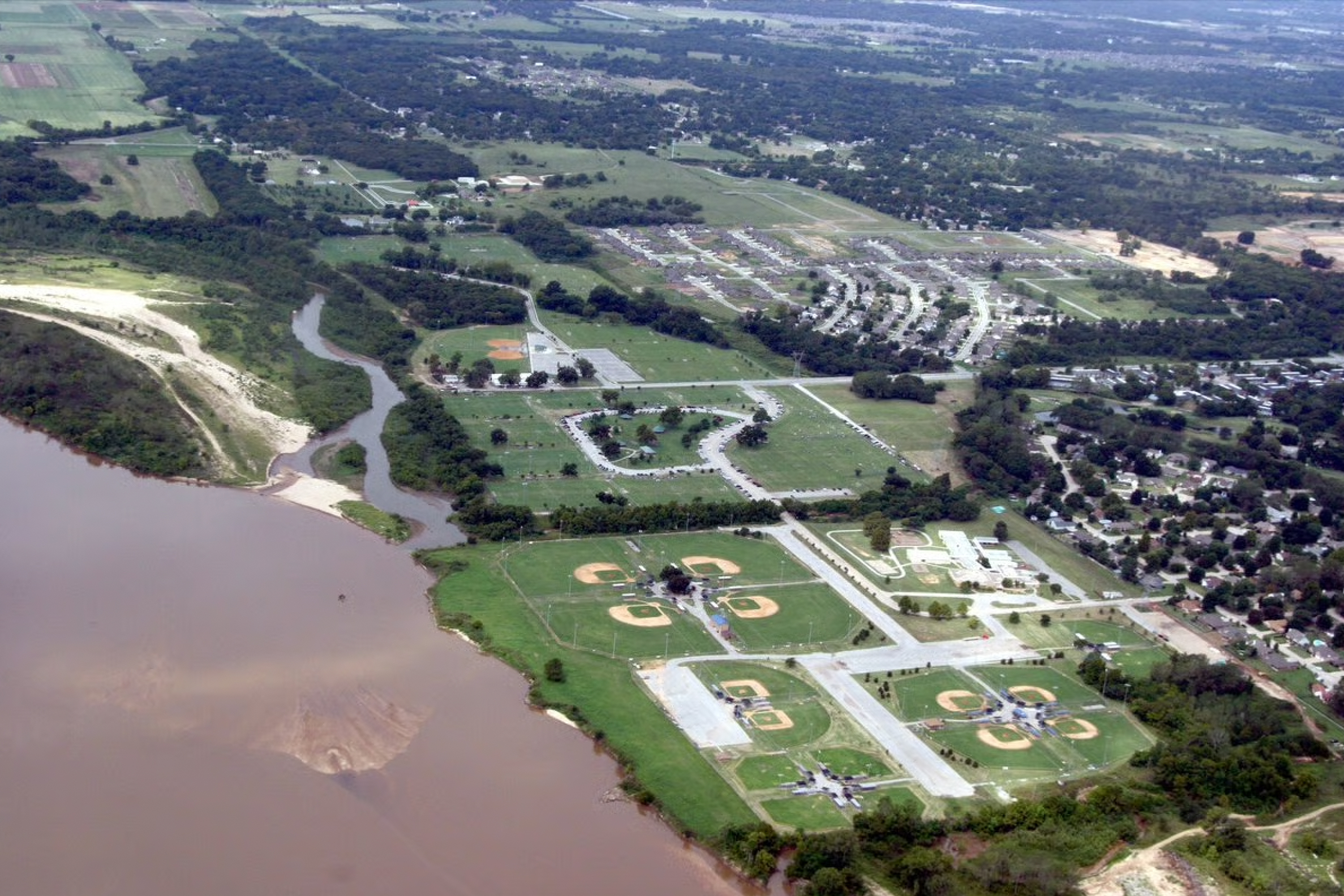 Indian Springs Sports Complex aerial image