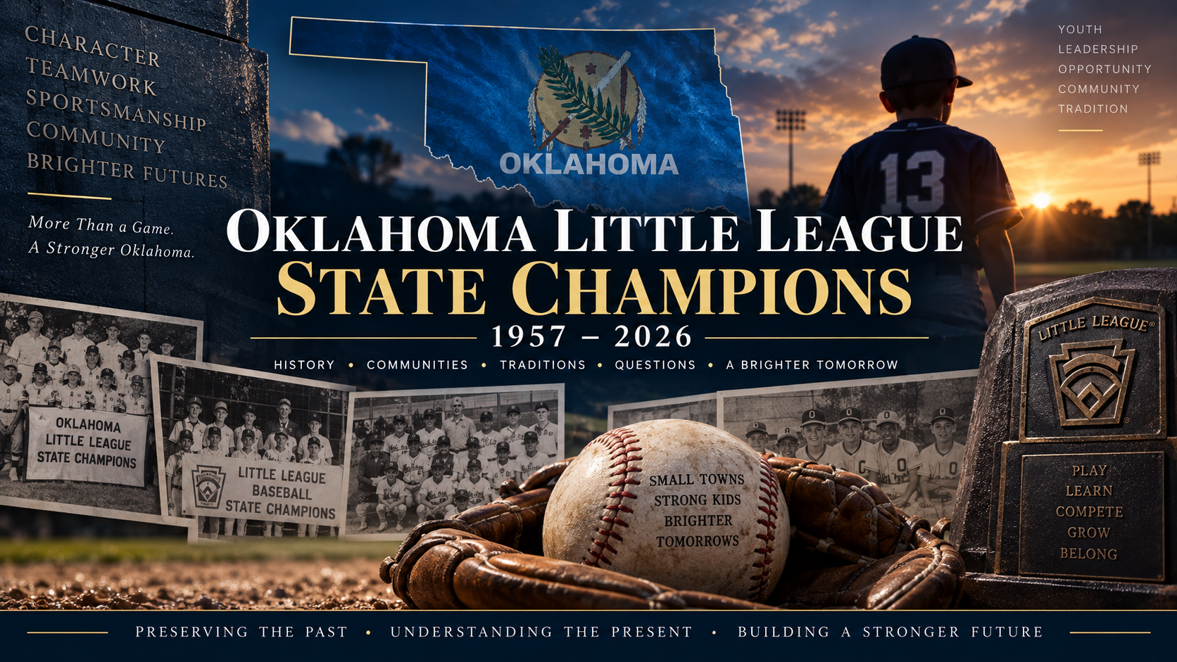 Oklahoma Little League State Champions historical record 1957–2026
