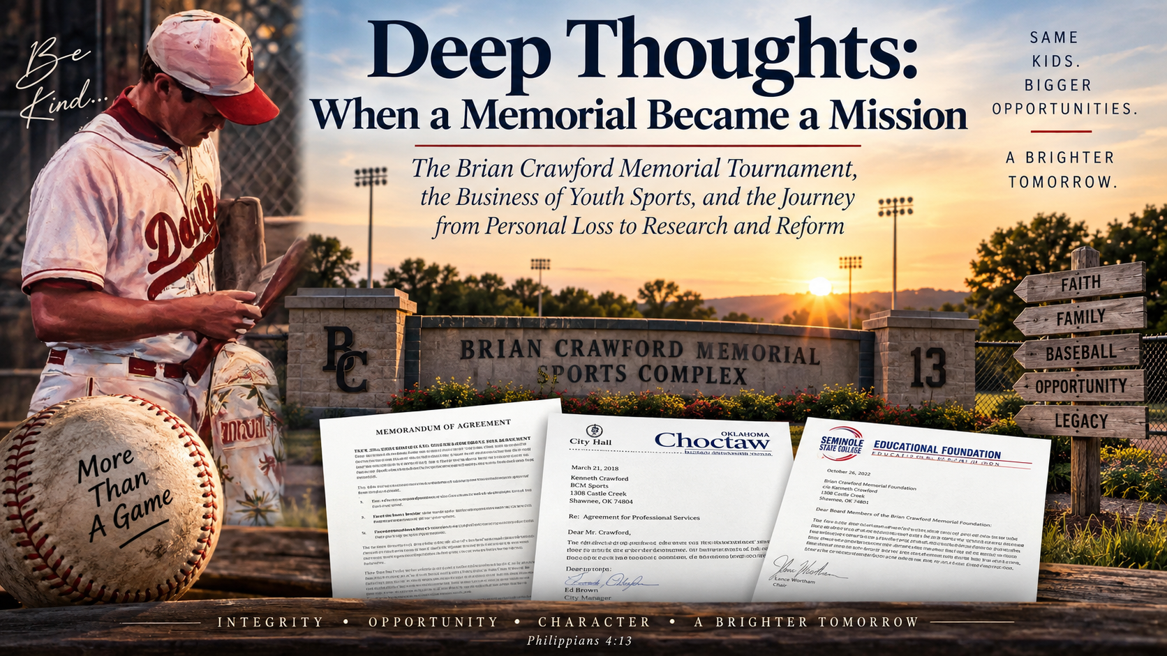 Deep Thoughts: When a Memorial Became a Mission